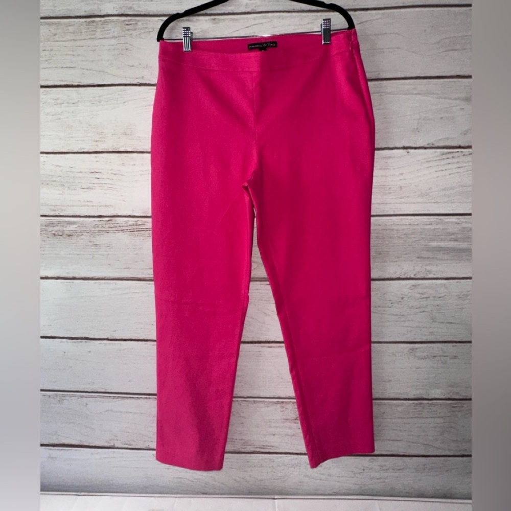Preston & York Pink Cropped Ankle Pants
